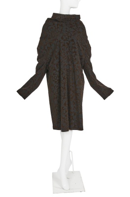 A Comme des Gar&ccedil;ons flocked wool dress, 'Flowering Clothes' collection, Autumn-Winter 1996-97 - 6