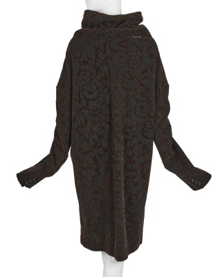 A Comme des Gar&ccedil;ons flocked wool dress, 'Flowering Clothes' collection, Autumn-Winter 1996-97 - 9