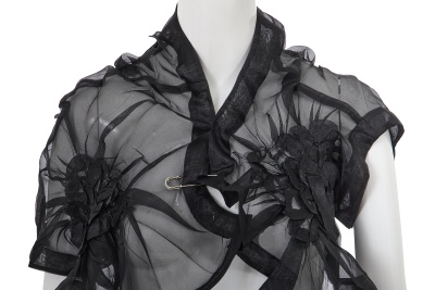 A Comme des Gar&ccedil;ons black polyester ensemble, 'Body Meets Dress - Dress Meets Body' collection, Spring-Summer 1997 - 5