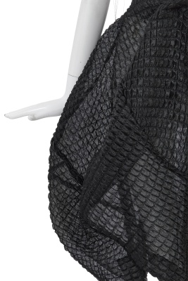 A Comme des Gar&ccedil;ons black polyester ensemble, 'Body Meets Dress - Dress Meets Body' collection, Spring-Summer 1997 - 6