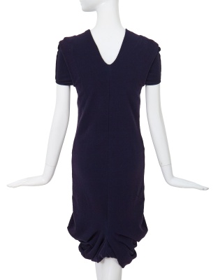 A Comme des Gar&ccedil;ons navy wool-blend dress, 'Body Meets Dress - Dress Meets Body' collection, Spring-Summer 1997 - 3