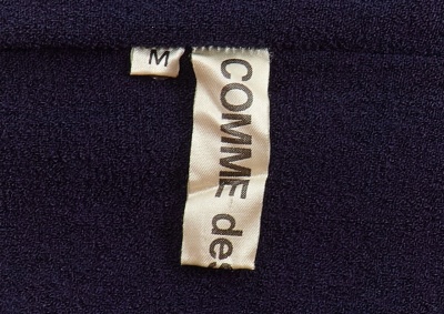 A Comme des Gar&ccedil;ons navy wool-blend dress, 'Body Meets Dress - Dress Meets Body' collection, Spring-Summer 1997 - 6