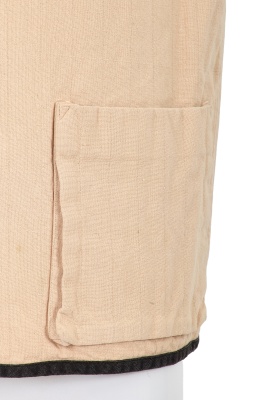 A Comme des Gar&ccedil;ons ecru cotton waistcoat, 1970s - 6
