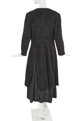 A Comme des Gar&ccedil;ons grey alpaca-wool blend coat, 'Adult Punk' collection, Autumn-Winter 1997-98 - 4