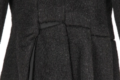 A Comme des Gar&ccedil;ons grey alpaca-wool blend coat, 'Adult Punk' collection, Autumn-Winter 1997-98 - 7