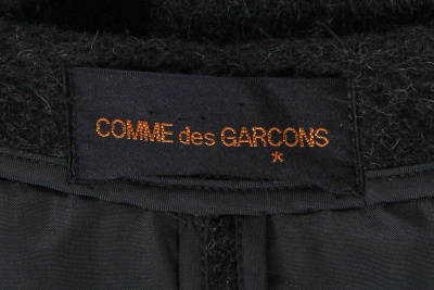 A Comme des Gar&ccedil;ons grey alpaca-wool blend coat, 'Adult Punk' collection, Autumn-Winter 1997-98 - 9