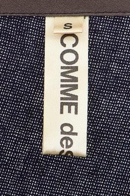 A Comme des Gar&ccedil;ons striped blue and navy cashmere dress, 'Fusion' collection, Autumn-Winter 1998-99 - 7