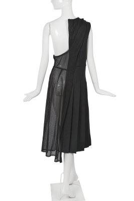 A Comme des Gar&ccedil;ons black dress, 'New Essential' collection, Spring-Summer 1999 - 4