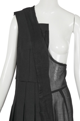 A Comme des Gar&ccedil;ons black dress, 'New Essential' collection, Spring-Summer 1999 - 6