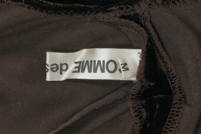 A Comme des Gar&ccedil;ons brown dress and jacket, 'New Essential' collection, Spring-Summer 1999 - 8