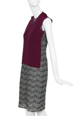 A Comme des Gar&ccedil;ons wool and lace dress, 'New Essential' collection, Spring-Summer 1999 - 2