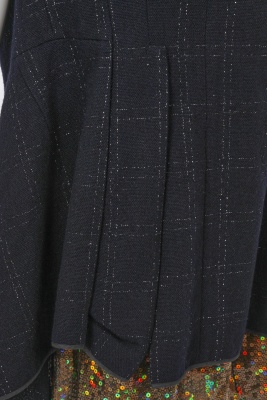 A Comme des Gar&ccedil;ons ink blue wool coat, 'Transformed Glamour' collection, Autumn-Winter 1999-2000 - 6