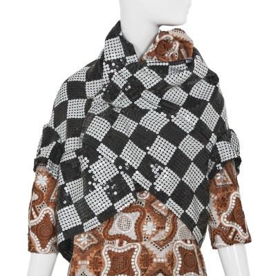 A Comme des Gar&ccedil;ons embroidered and sequined ensemble, 'Transformed Glamour' collection, Autumn-Winter 1999-2000 - 5