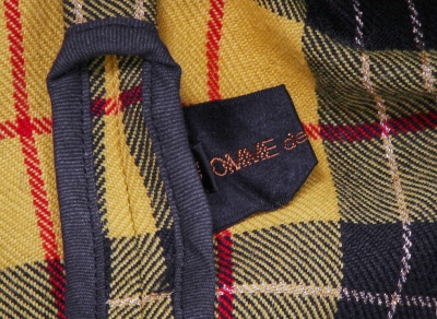 A Comme des Gar&ccedil;ons yellow tartan wool coat-dress, 'Transformed Glamour' collection, Autumn-Winter 1999-2000 - 7