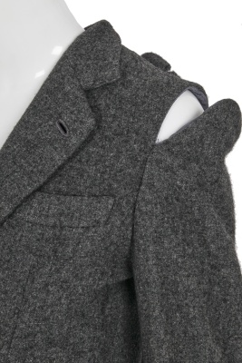 A Comme des Gar&ccedil;ons grey boiled wool suit, 'Hard and Forceful (Energy)' collection, Autumn-Winter 2000-01 - 5
