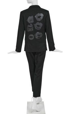 A Comme des Gar&ccedil;ons black gabardine suit, 'Hard and Forceful (Energy)' collection, Autumn-Winter 2000-01 - 4