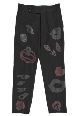 A Comme des Gar&ccedil;ons black gabardine suit, 'Hard and Forceful (Energy)' collection, Autumn-Winter 2000-01 - 9