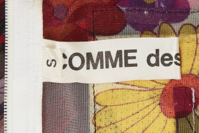 A Comme des Gar&ccedil;ons printed silk chiffon dress, 'Optical Shock (Volume)' collection, Spring-Summer 2001 - 7