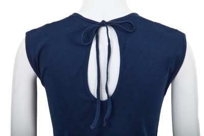 A Comme des Gar&ccedil;ons blue cotton jersey top, 1970s - 4