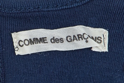 A Comme des Gar&ccedil;ons blue cotton jersey top, 1970s - 5