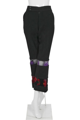A Comme des Gar&ccedil;ons velvet, tulle and wool ensemble, 'Beyond Taboo' collection, Autumn-Winter 2001-02 - 7