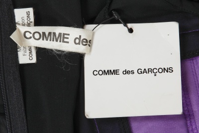 A Comme des Gar&ccedil;ons embroidered black cr&ecirc;pe georgette dress, 'Beyond Taboo' collection, Autumn-Winter 2001-02 - 7