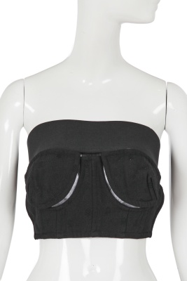 A Comme des Gar&ccedil;ons black and pink ensemble, 'Beyond Taboo' collection, Autumn-Winter 2001-02 - 14
