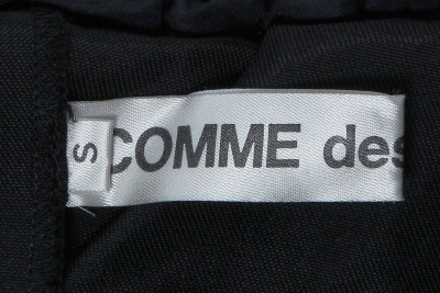 A Comme des Gar&ccedil;ons ruffled black dress, 'Ethnic Couture (White)' collection, Spring-Summer 2002 - 8