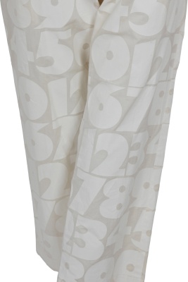 A Comme des Gar&ccedil;ons numerical print cotton ensemble, 'Ethnic Couture (White)' collection, Spring-Summer 2002 - 10