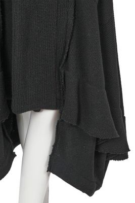 A Comme des Gar&ccedil;ons black knitted wool double-breasted coat-dress, 'Free Knitting (Freedom of Knits)' collection, Autumn-Winter 2002-03 - 6