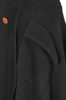 A Comme des Gar&ccedil;ons black knitted wool double-breasted coat-dress, 'Free Knitting (Freedom of Knits)' collection, Autumn-Winter 2002-03 - 7