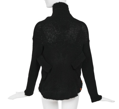 A Comme des Gar&ccedil;ons black knitted wool sweater, 'Free Knitting (Freedom of Knits)' collection, Autumn-Winter 2002-03 - 6