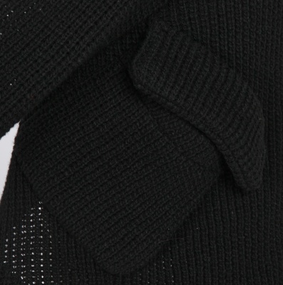 A Comme des Gar&ccedil;ons black knitted wool sweater, 'Free Knitting (Freedom of Knits)' collection, Autumn-Winter 2002-03 - 7