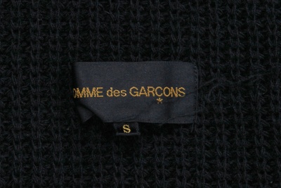 A Comme des Gar&ccedil;ons black knitted wool sweater, 'Free Knitting (Freedom of Knits)' collection, Autumn-Winter 2002-03 - 8