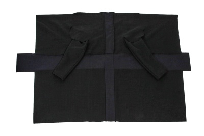 A Comme des Gar&ccedil;ons blue and black felted wool coat, 'Square' collection, Autumn-Winter 2003-04 - 7