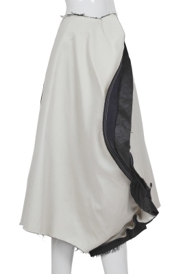 A Comme des Gar&ccedil;ons skirt ensemble, 'Abstract Excellence' collection, Spring-Summer 2004 - 6