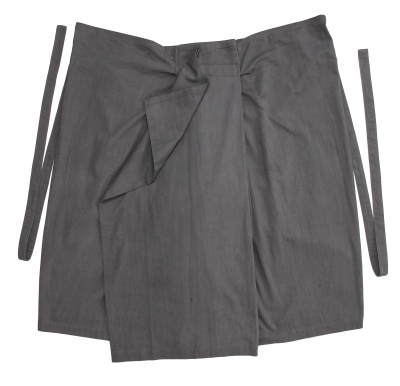 A Comme des Gar&ccedil;ons green and grey cotton ensemble, circa 1980 - 9