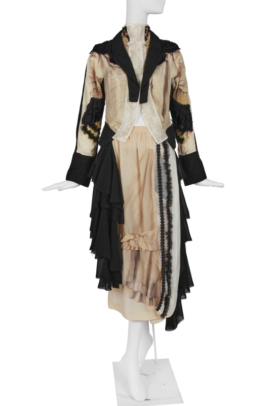 A Comme des Gar&ccedil;ons trompe l'&oelig;il ensemble, 'Broken Bride' collection, Autumn-Winter 2005-06