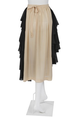 A Comme des Gar&ccedil;ons trompe l'&oelig;il ensemble, 'Broken Bride' collection, Autumn-Winter 2005-06 - 13