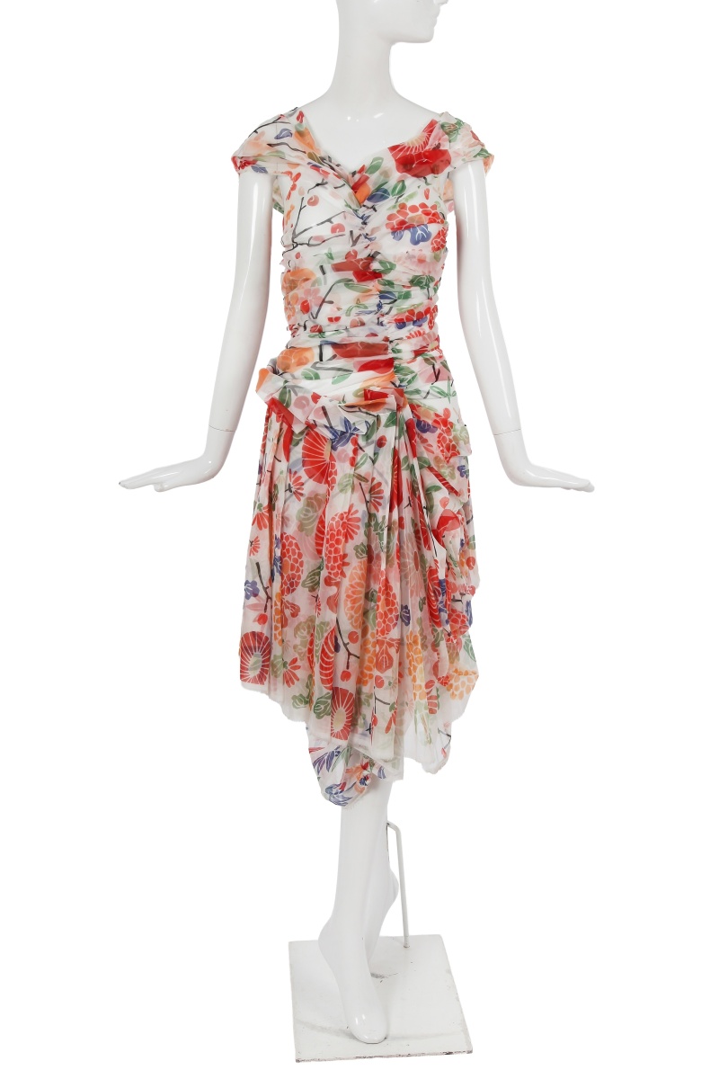 A Comme des Gar&ccedil;ons floral print dress, 'Lost Empire' collection, Spring-Summer 2006