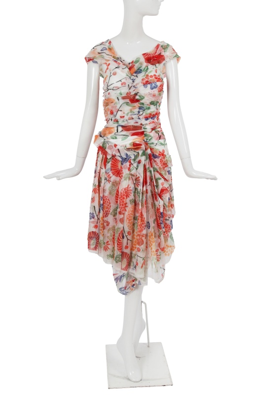 A Comme des Gar&ccedil;ons floral print dress, 'Lost Empire' collection, Spring-Summer 2006