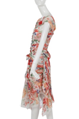 A Comme des Gar&ccedil;ons floral print dress, 'Lost Empire' collection, Spring-Summer 2006 - 4