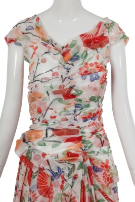 A Comme des Gar&ccedil;ons floral print dress, 'Lost Empire' collection, Spring-Summer 2006 - 6