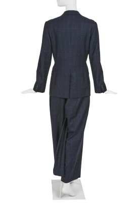 A Comme des Gar&ccedil;ons blue wool suit, 'Persona' collection, Autumn-Winter 2006-07 - 4