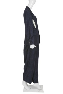 A Comme des Gar&ccedil;ons blue wool suit, 'Persona' collection, Autumn-Winter 2006-07 - 5