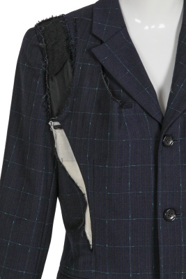A Comme des Gar&ccedil;ons blue wool suit, 'Persona' collection, Autumn-Winter 2006-07 - 8