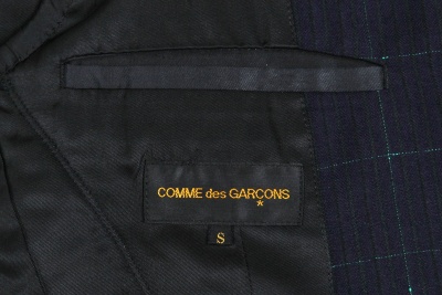 A Comme des Gar&ccedil;ons blue wool suit, 'Persona' collection, Autumn-Winter 2006-07 - 11
