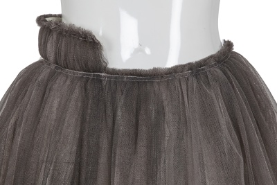 A Comme des Gar&ccedil;ons grey tulle and felted wool ensemble, 'Cubisme' collection, Spring-Summer 2007 - 11