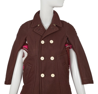 A Comme des Gar&ccedil;ons brown and pink ensemble, 'Cacophony' collection, Spring-Summer 2008 - 5