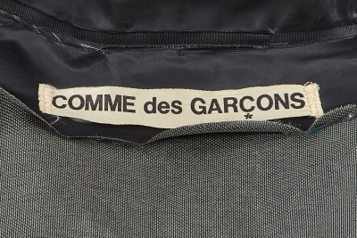 A Comme des Gar&ccedil;ons black polyurethane raincoat, 1970s - 7